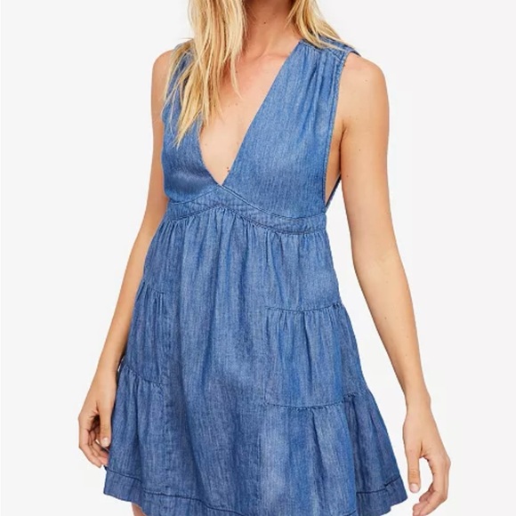 Free People Dresses & Skirts - Free People
Esme Denim Mini Dress